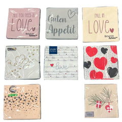 SERVILLETAS 20/1 33x33 CM CORA