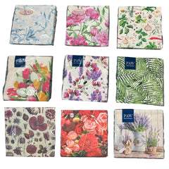 SERVILLETAS 20/1 33x33CM FLORE