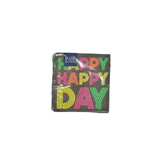 SERVILLETAS 20/1 25X25cm HAPPY