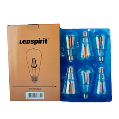 BOMBILLO 6/1 LED 7W 2700K LUZ