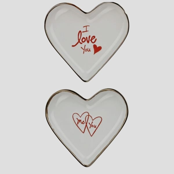 PLATO FORMA CORAZON 21.8 X18cm
