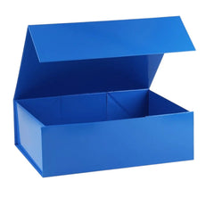 CAJA IMANTADA PARA REGALO AZUL 32X24X12cm