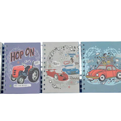 CUADERNO A6 80gm 60 PAGES RING