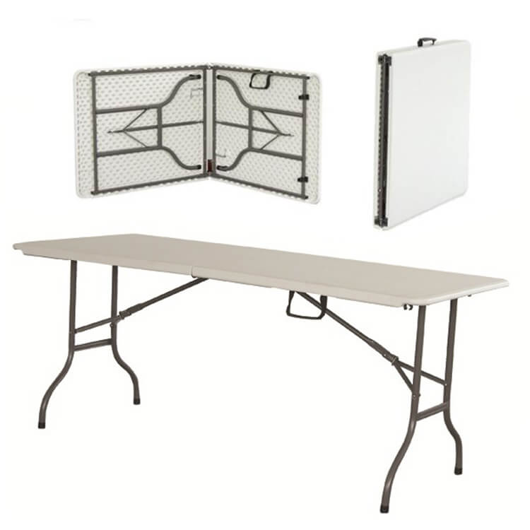 MESA PLEGABLE 8' L244 X W75 X