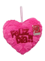 CORAZON FELIZ DIA 20X20cm ROSA