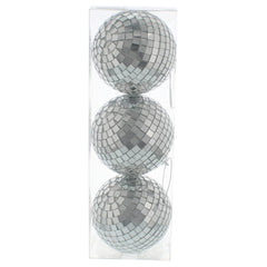 BOLA DISCO 8 cm SET 3 PCS. DEC